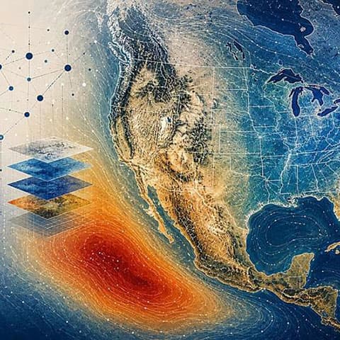 AI models reveal hidden climate patterns behind U.S. winter precipitation
